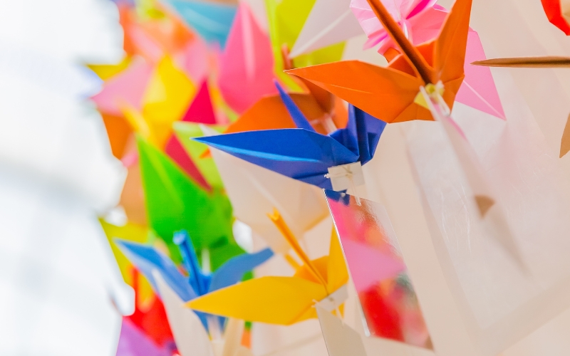 Hạc giấy Orizuru lễ hội Tanabata Nhật Bản