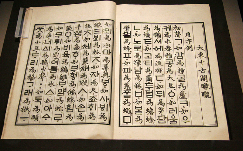 Lịch sử hình thành bảng chữ cái tiếng Hàn