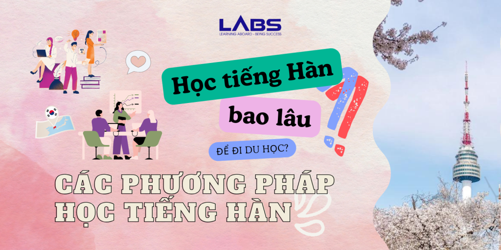 Học tiếng Hàn bao lâu để đi du học? Các phương pháp học tiếng Hàn - LABS Academy